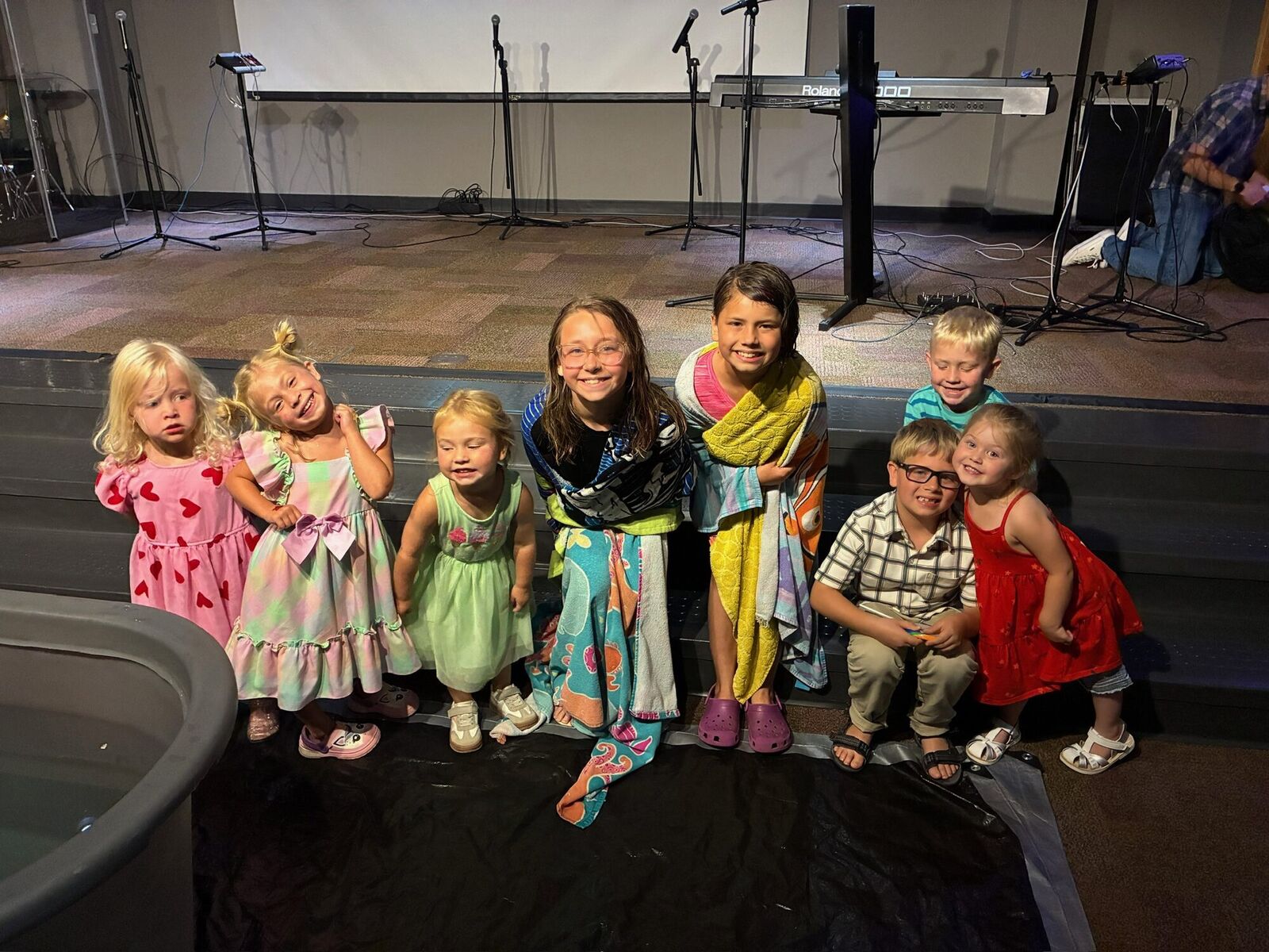 Kids smiling together at Connect Church